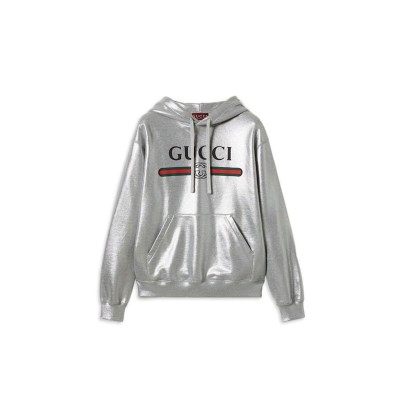 GUCCI HOODIE SILVER 788771
